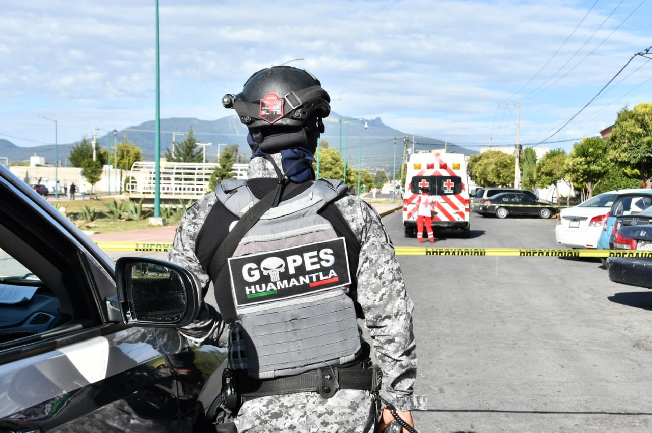 Atiende Dirección de Seguridad Pública de Huamantla incidente de tránsito